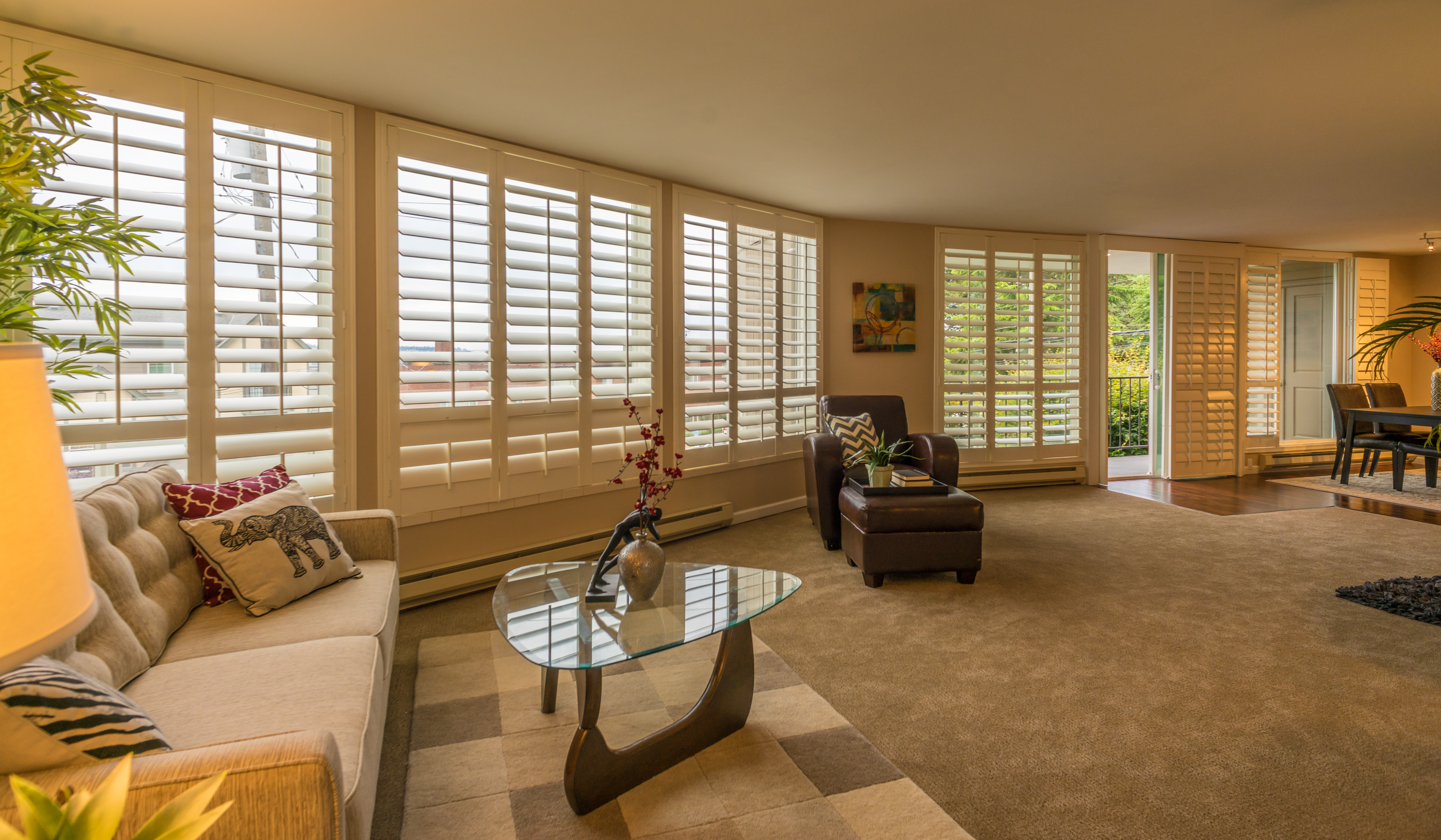 Seattle Real Estate Photography Queen Anne Living room